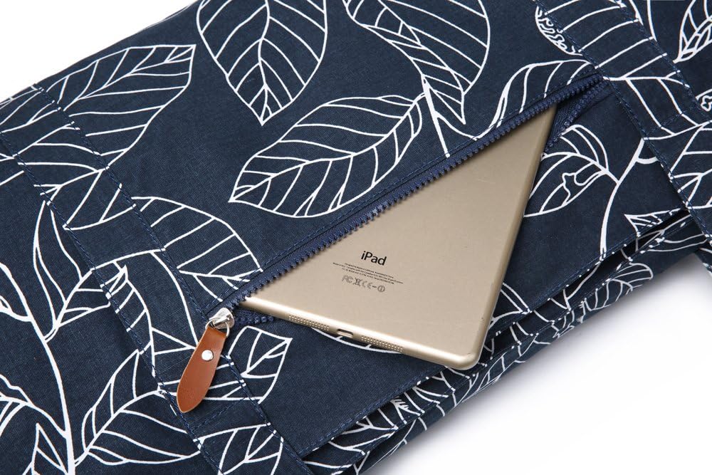 ELENTURE Large Yoga Mat Bag for Women & Men | Travel Gym Tote for Pilates, Office, Beach & Workout | Fits 1/4" & 1/2" Thick Mats